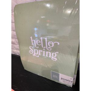 Hello Spring Poster 11 x 14 - Unframed